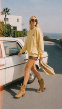 Sweat Madeleine Jaune - pré commande