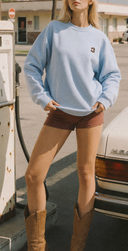 Sweat Madeleine Bleu - pré commande